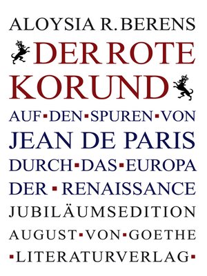 cover image of Der Rote Korund